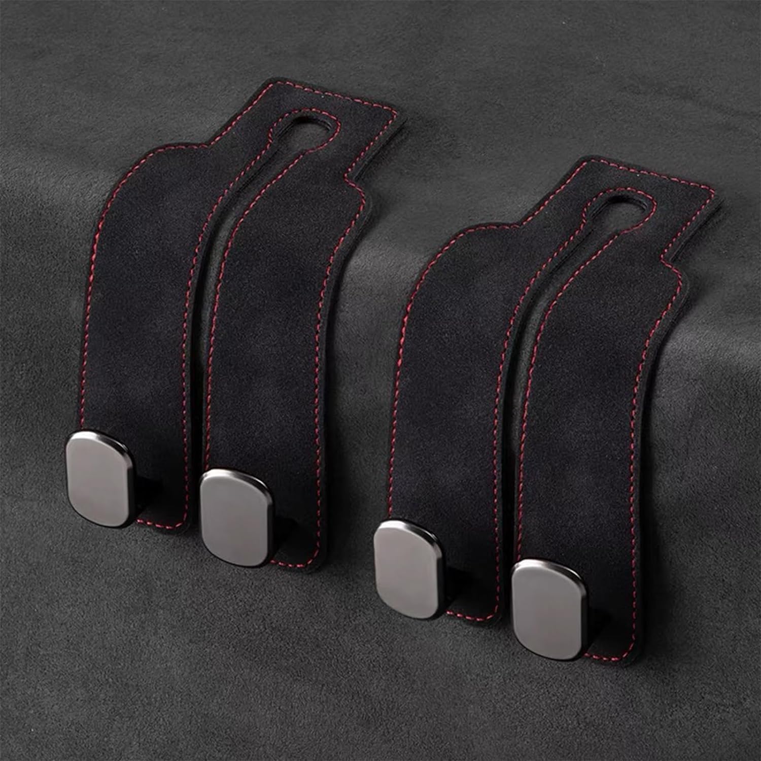 Headrest Storage Hooks (2-Pack) — Backseat Purse & Bag Holder