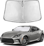 Windshield Sunshade Compatible for Toyota 86 2022 2023, Sun Visor for Front Windshield & Window Sun Shade Cover, UV Heat Blocker & Protector, Car Accessories