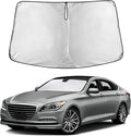 Windshield Sunshade Compatible for Hyundai Genesis 2015 2016, Sun Visor for Front Windshield & Window Sun Shade Cover, UV Heat Blocker & Protector, Car Accessories