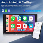 Upgrade Car Radio for Nissan Xterra Frontier 2000 2001 2002 2003 2004 2005 2006 2007 2008, 7 Inch Touch Scree Headunit Stereo with Wireless Carplay Android Auto GPS FM SWC WIFI Bluetooth Backup Camera
