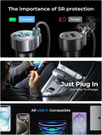 90W for iPhone 17 16 15 Pro Max Car Charger USB C Fast Charge,Super Fast for iPhone 17 16 Car Charger USB C Adapter for iPhone 17e 16 15 Pro Max Plus Air,Samsung Galaxy S26 Ultra, Android