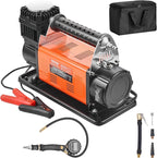 12V Heavy Duty Air Compressor - with Digital Pressure Gauge Tire Inflator Kit, 7.06 CFM Portable Tire Inflator, 150PSI Offroad Air Pump with Adapters for Trucks Car SUV 4 x 4 Vehicle RV