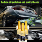 Boost Up Catalytic Convertor Cleaner, Auto Parts Engine, Catalytic Converter Cleaner, Exhaust System Pipe Carbon Removal Cleaner Treatment Additive Oil, fuel injector cleaner Oil Additive(4Pcs*120ml)