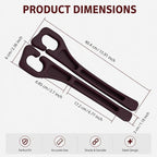 Car Seat Gap Filler Organizer, Car Organizer Front Seat 2-in-1 Storage No-Drop for Storing Phones, Keys, Fits Most Cars, Trucks, SUV (2Pcs, Brown)