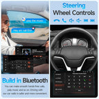 Android Car Radio for Toyota Prius 2010-2015 Stereo Compatible with Apple CarPlay Android Auto, Touch Screen with Bluetooth/GPS/WiFi/MIC/Backup Camera (for Large Screens but NOT with JBL)
