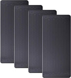 Car Dashboard Non Slip Mat, JIMISHA Anti Slip Pad, Anti Slide Sticky Dash Pad, Multifunctional Fixate Gripping Gel Pad for Radar Detector, Cell Phone, Keys, Glass, GPS, Coins 6.3x2.8 inch (4 Pack)