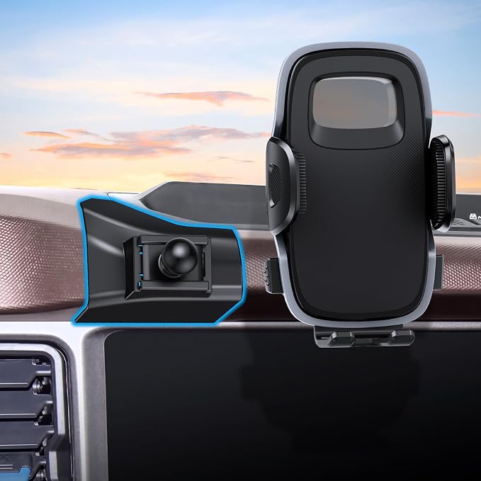 Custom Fit Phone Mount for Ford Bronco with Custom Base | Car Phone Holder for Ford Bronco 2021 2022 2023 2024 Car Accessories