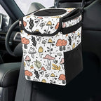 Car Trash Can – Multi-Purpose, Lightweight and Portable with Durable Water-Resistant Coating, No Installation Required, Practical and Ample Capacity, Variety of Colors.Mushroom