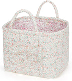 Floral Fabric Storage Basket Car Interior Storage Basket Underwear Sundries Laundry Baskets Supplies Home Organizer Bag (style 3)