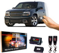 MPC Complete 1-Button Extended Range Remote Start Kit Compatible with Chevrolet Trailblazer 2002-2008 - Prewired - Firmware Preloaded