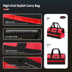 Car Roadside Emergency Kit with Jumper Cables, Auto Road Side Safety Kit for Vehicles - with Premium Carry Bag, Repair Tool Set, for Men, Women, Teenagers