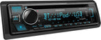 KDC-BT382U CD Car Stereo Receiver with Bluetooth, Alexa Compatible, 13 Band EQ with Digital Time Alignment, Music Mix 5 Device Pairing, Dual Phone Connection, Front USB AUX-in, AM/FM Radio
