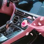 Car Air Freshener Vent Clip 6 Ct, Honey Peach Scent | Pink Edition, Long-Lasting Sweet Fruit Fragrance & Odor Eliminator for Car Interiors, 4 mL Each, Lasts Up to 180 Days