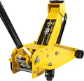 Hydraulic Floor Jack, Quickly Lift Car Jack with Dual Pumps, Heavy Duty Steel Service Jack, 3 Ton (6600 lb) Capacity