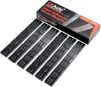 1/4oz, 0.25oz, Black, Adhesive Stick on Wheel Weights, EasyPeel Type. Cars, Trucks, SUVs, Motorcycles, RC Cars. Low Profile, 12oz/Box, U.S. OEM Quality, (48pcs)