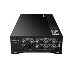 EPICSIX 6-Channel 1200W RMS Digital Class D Full-Range Car Audio Amplifier, Compact High-Power, High/Low Pass Crossover, RCA Line Level Inputs for Aftermarket Radios, Smart Protection