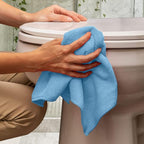 Microfiber Cleaning Cloths (Value Pack of 36) - Size 16 x 16 Inches, Highly Absorbent Cleaning Rags, Lint Free, Reusable and Washable, Microfiber Towels for Cars