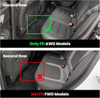 Floor Mats & Cargo Liner for Chevrolet Chevy Trailblazer 2021-2026 (Only Fit AWD & Cargo in Upper Deck Position), All Weather TPE Custom Fit Floor Mats for Car, Car Floor Mats Full Set