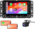 Touch Screen Radio for Chevy Silverado 1500 2500 3500 2007-2013, Android Stereo for Silverado GMC Sierra Acadia Support CarPlay Android Auto AM/FM GPS 4Core 64GB - with Camera