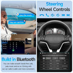 Android 13 Car Radio for Hyundai Elantra 2011 2012 2013 Stereo Upgrade with Wireless Carplay Android Auto 9'' IPS Touchscreen with GPS Navigation Bluetooth SWC WiFi Backup Camera MIC（4+64G）