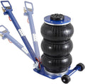 Air Jack, 3 Ton/6600 lbs Triple Bag Air Jack, Airbag Jack with Six Steel Pipes, Lift up to 17.7", 3-5 s Fast Lifting Pneumatic Jack, with Adjustable Long Handles for Cars