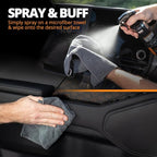 Rapid Ceramic Interior Detailer and Protectant (14 fl oz.) – Quick and Easy – Multi-Surface Safe – Interior Car Cleaner Spray – Dry to the Touch – Clean and Protect Your Car, Truck, or SUV