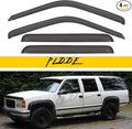 Rain Guards Compatible with 1999-2000 Cadillac Escalade Side Window Visor Wind Deflector Vent Visors Car Accessories Tape-On 4pcs