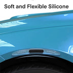4PCS Car Door Edge Guard Protectors, Silicone Auto Body Protector Trim Guard Universal Anti-Collision Car Protector Strips for Truck SUV Vehicle Sedans, Black