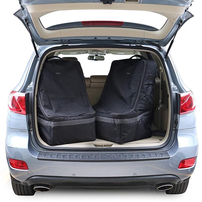 Padded Car Seat Travel Bag Backpack for Airplane, Heavy Duty Car Seat Bags for Air Travel, Carseat Cover for Airplane Travel with Shoulder Strap, Car Seats Carrier for Airport, Black