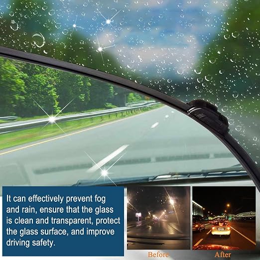 60ml Anti Fog Spray for Windshield, 1/2/3/5 Car Glass Waterproof Coating | Agent, Auto Rain Agent Spray, Anti Fog Rain Spray for Car Interior Windscreen Mirrors Swimming Goggles