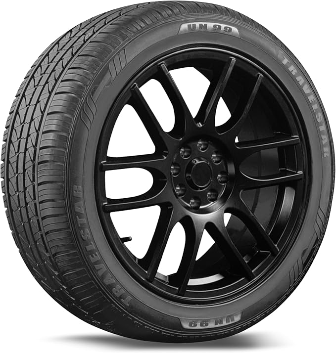 Set of 4 (Four) UN99 All Season 185/60R15 84H All Season Radial Passenger Car Tire 185/60/15 - Includes Three-Year Road Hazard Warranty (Tire Only)
