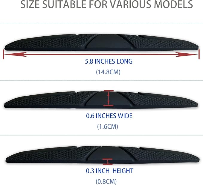 Car Door Edge Guards: Anti-Scratch Rubber Protectors | 6-Pack rubber bumpers protect car paint in tight garages. Weather-proof adhesive prevents dents from kids opening doors.