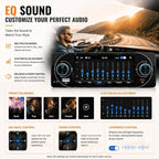 5.1" Single Din Bluetooth Car Stereo Wireless CarPlay Radio Android Auto | IPS Touchscreen, FM/AM/RDS radio, USB Type-C fast charging, 4×45W car audio, backup camera, fit most single din vehicles