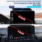 Car Phone Holder Fit for Honda CR-V HR-V 2023 2024 2025 2026 w/Dash Tray Storge Box Organizer-Cell Phone Mount for CRV HRV Accessories 7/9 inch Touch Screen 360 Degree Rotation