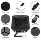 Car Trash Can – Multi-Purpose, Lightweight and Portable with Durable Water-Resistant Coating, No Installation Required, Practical and Ample Capacity, Variety of Colors.Mushroom