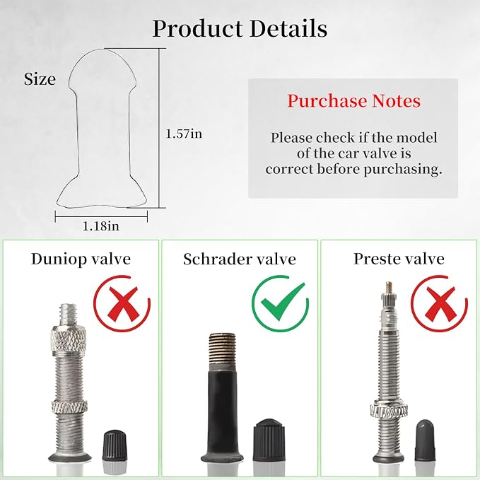Penis Valve Stem Covers,Pencil Tire Valve Stem Caps,Funny Valve Stem Covers,Suitable for Cars,Trucks,Bike,Motor,Pranks for Adults Gifts for Friends&Coworkers(4PCSBlack)