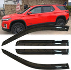 4pcs Side Window Wind Deflectors for 2018-2023 Traverse 94553 | Original, Shatterproof, Rainproof, Outside Mount Rain Guards Sets,Nice Looking Window Visors for Cars,Vent Deflector