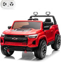 24V Licensed Colorado Electric Car for Kids, Ride on Toys for Toddlers with Remote Control, 2 Seater Electric Car Ride On Vehicle w/Bluetooth, Soft Start, LED Lights - Red