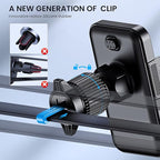 Car Vent Phone Mount for Car [Military-Grade Hook Clip] Phone Stand for Car [Thick Cases Friendly] Air Vent Clip Cell Phone Holder for Smartphone, iPhone, Automobile Cradles Universal.