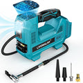 160PSI Cordless Tire Inflator Air Compressor Compatible With Makita 18V Battery, Portable Handheld Air Pump with Digital Pressure Gauge for Cars Motorcycles Bikes Sport Balls (Tool Only)