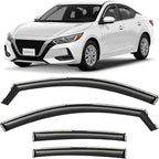 in-Channel Incredibly Durable Rain Guards for Nissan Sentra 2020-2025, Original Window Deflectors, Vent Window Visors, Vent Deflector, 4 pcs. - 620018