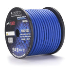 Orion Cobalt PW4100BL 4 Gauge Wire (100ft) Copper Clad Aluminum CCA - 100% American Wire Gauge, High Powered Car Audio/Amplifier Power & Ground Cable, Battery Cable, RV Trailer Wiring