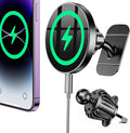 for Magsafe Car Mount Charger【100% Stable】15W Magsafe Car Charger Magnetic Phone Holders for Your Car Accessories for Women Men Car Phone Holder Wireless Car Charger for iPhone 17 16 15 14 13