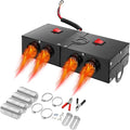 500w Car Heater 24 volt Camping Heaters Car Heater Kit Camping Windshield Window Defogger Defroster for Winter Automobile Windscreen Car Camper(24v)