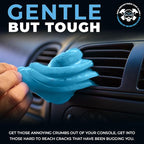 Grime Reaper Cleaning Gel | Clean Slime Putty | Auto Detailing | Car Interior Cleaner | Car Accessories | Electronic Products Keyboard Cleaner | Dust Remover