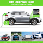 30pcs Car Cleaning Kit, Car Interior Detailing Kit with High Power Handheld Vacuum, Detailing Brush Set, Windshield Cleaner, Cleaning Gel, Complete Auto Accessories for Men, Women