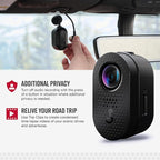 Cobra Discreet Dash Cam (SC120) - QHD 1440P Video Resolution, Built-in WiFi, Night Vision, Continuous Recording, Compact Design, 16 GB SD Card Included