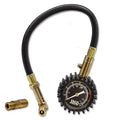 JACO BikePro Bike Tire Pressure Gauge - 160 PSI (Road Bike & BMX Series) | Presta + Schrader Air Chucks