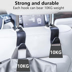 4 PCS Car Seat Headrest Hook Seat Headrest Hanger Organizer Storage Universal for Bags Clothes Car Interior Accessories Headrest Purse Hook Car