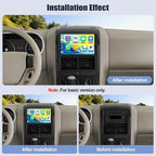 4G+64G Android Car Stereo for Ford Explorer 2005-2010 10.1 Inch Touch Screen with CarPlay Android Auto Mirror Link UI Bluetooth FM GPS Navigation WiFi FM SWC Shot Cut Backup Camera MIC
